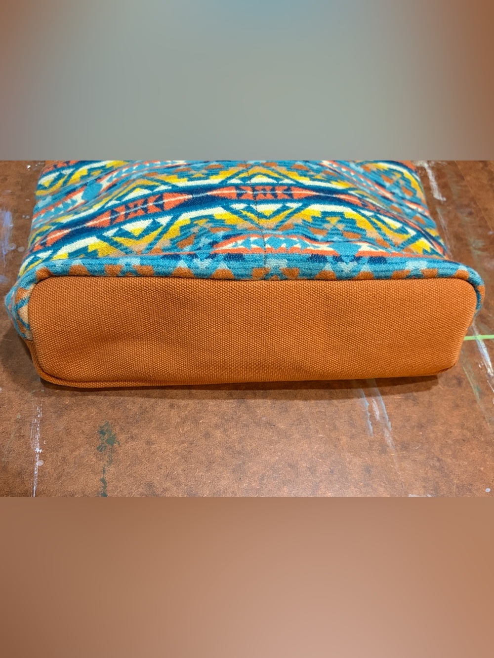 Pendleton- Women's Wool Alto Mesa Market Tote - Picture 9 of 12